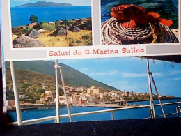 S SANTA MARIA SALINA EOLIE ALUTI VEDUTE  VB1968 KG5579 - Messina