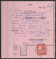 Prôtet Affr. N° 435B Càd BRUXELLES-BRUSSEL 14/21.5.1958 - 1936-1951 Poortman