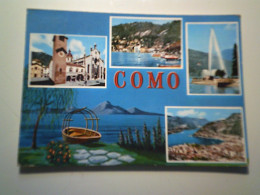 Cartolina Viaggiata "COMO" Vedutine 1956 - Como