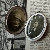 Antique Photo Locket - Pendants