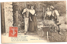 Carte Postale Ancienne - Scènes Du Berry - Doux Entretiens - People