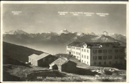 Gemmipass Wallis Hotel Wildstrubel X 1940 - Altri & Non Classificati