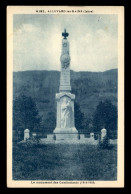 38 - ALLEVARD-LES-BAINS - LE MONUMENT DES COMBATTANTS - Allevard
