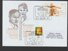 Germany Cover 2011 Porta Westfalica Porta Marathon. Postal Weight 0,04 Kg. Please Read Sales Conditions Under Image Of L - Athletics