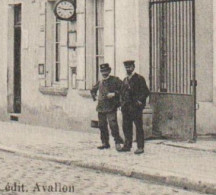 2518-240   Avallon Bureau De Poste Rue De Lyon  Facteurs Dep 89   Vente Retirée Le 17-05 - Post & Briefboten