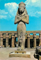 CPM Karnak Statue Of Taharka And His Wife - Sonstige & Ohne Zuordnung