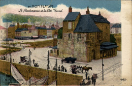 CPA Honfleur La Lieutenance Et La Cote Vassal - Honfleur