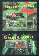● Tonga 2015 2016 ️● Oceania ️֍ Farfalle ️● Butterflies ️● Papillons ️֍ Serie Completa ** ●2 BF ●  N. 2163 ️● - Tonga (1970-...)