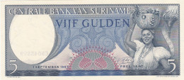 Surinam, (466), 5 Gulden De 1963, P. 120, UNC - Surinam