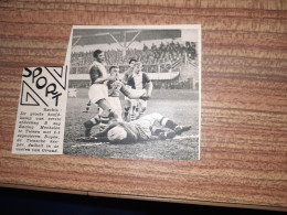 Knipsel Uit Zondagsvriend 01/12/1938 Tienen - Rc Mechelen - Sin Clasificación