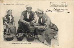 CPA Folklore Les Chansons De Jean Rameau Illustrees Nos Gentes Berrichonnes - Kostums
