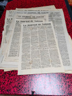 LOT DE 15 NUMEROS "LE JOURNAL DE SAIGON"  1946 GUERRE D'INDOCHINE - Documenten