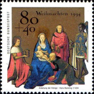 RFA Poste N** Yv:1602/1603 Weihnachten Tableaux De Hans Memling - Kerstmis