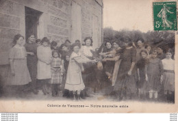 I3-17) ILE DE RE - COLONIE DE VANCES - NOTRE NOUVELLE AMIS - ( TRES ANIMEE - ANE - 2 SCANS ) - Ile De Ré