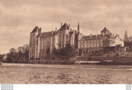 I8-72) L ' ABBAYE  DE  SOLESMES  -  SUR LE BARRAGE  DE LA SARTHE - (  2 SCANS ) - Solesmes