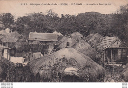 I12- AFRIQUE OCCIDENTALE - SENEGAL- DAKAR- QUARTIER INDIGENE - EN 1909 -  ( 2 SCANS ) - Senegal