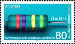 RFA Poste N** Yv:1561/1562 Europa Inventions & Découvertes - Autres & Non Classés