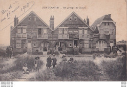 I22-59) ZUYDCOOTE - NORD -  UN GROUPE DE CHALETS - ANIMEE - ENFANTS -  HABITANTS - EN 1918 -  ( 2 SCANS  ) - Sonstige & Ohne Zuordnung