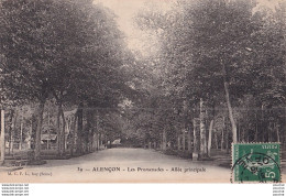 I22-61) ALENCON - LES PROMENADES  - ALLEE PRINCIPALE - EN 1908 - Alencon