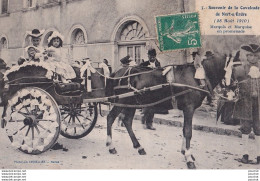 I32-44) NORT SUR ERDRE - SOUVENIR DE LA CAVALCADE DU 28 AOUT 1910 - MARQUIS ET MARQUISE EN PROMENADE - Nort Sur Erdre