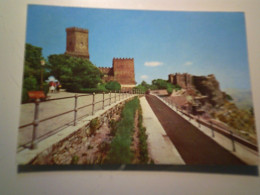 Cartolina Viaggiata "ERICE Castello Di Venere E Torre Pepoli" 1968 - Trapani