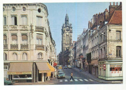 CPSM / CPM 10.5 X 15 Nord  DOUAI Vue Du Beffroi - Rue De La Mairie - Douai