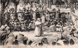 C P A -   ALGERIE   -  SCENES  ET TYPES -  Réunion  D'aissaouas - Altri & Non Classificati