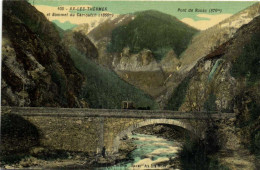 AX LES THERMES Pont De Runac (876m) Et Sommet Du Carroutch (1866m) Animée Attelage Colorisée Toilée    RV - Ax Les Thermes