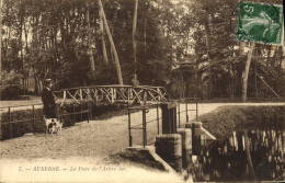CPA Auxerre Le Parc De L'Arbre Sec - Auxerre