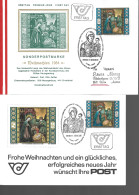 CHRISTMAS, PAINTING, UKRAINIAN, 1984, COVER &CARD FDC, VIENNA, AUSTRIA - Kerstmis
