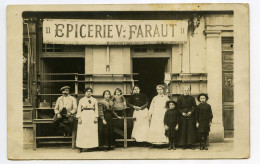 Bormes Les Mimosas Carte Photo épicerie Veuve FARAUT Beau Plan Familial - Bormes-les-Mimosas