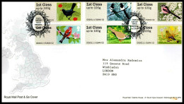 ROYAL MAIL POST AND GO COVER - THÈME: OISEAUX - Autres & Non Classés
