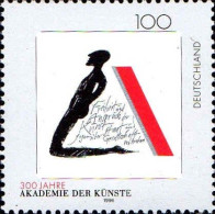 RFA Poste N** Yv:1698 Mi:1866 300.Jahre Akademie Der Künste - Other & Unclassified