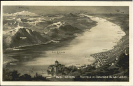 Chateau Chillon Chillon Montreux X 1936 - Altri & Non Classificati