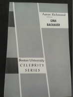 GINA BACHAUER PIANO PIANISTE PIANIST RECITAL BOSTON PROGRAM PROGRAMME - Programmi