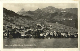 Montreux VD Montreux  Ungelaufen Ca. 1955 - Altri & Non Classificati