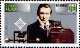 RFA Poste N** Yv:1635 Mi:1803 Guglielmo Marconi Ingénieur - Physics