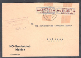 DDR. ZKD-Brief Mit  MeF. Mi.-Nr. 20 O - Sonstige & Ohne Zuordnung