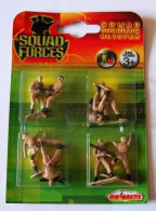 Lot De 8 Soldats Plastique SQUAD FORCES Majorette Sous Blister_DSP235 - Militares