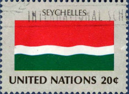 ONU (New-York) Poste Obl Yv: 367 Mi:399 Drapeau Des Seychelles (Obl.mécanique) - Stamps