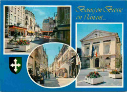 01 - Bourg En Bresse - Multivues - Blasons - CPM - Voir Scans Recto-Verso - Sonstige & Ohne Zuordnung
