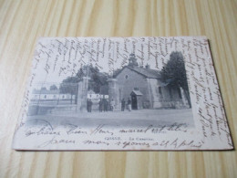 CPA Cosne (58).La Caserne - Carte Animée, Oblitérée Le 25/11/1907. - Cosne Cours Sur Loire