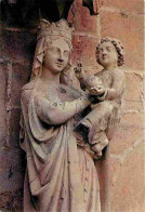 Art - Art Religieux - Abbaye Notre Dame De Aimpont - Vierge Du Portail - CPM - Voir Scans Recto-Verso - Gemälde, Glasmalereien & Statuen