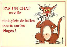 Animaux - Chats - Dessin - Illustration - Alexandre - CPM - Voir Scans Recto-Verso - Cats