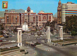 Espagne - Espana - Andalucia - Malaga - Entrada Al Puerto Y Plaza De La Marina - Entrée Au Port Et Place De La Marina - - Málaga