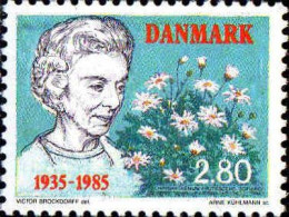 Danemark Poste N** Yv: 843 Mi:838 Cinquantenaire De L'Avènement De La Reine Ingrid - Royalties, Royals