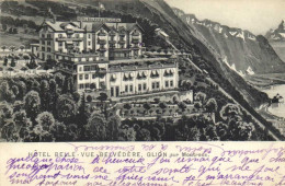HOTEL BELLEVUE BELVEDERE GLION Sut Montreuc Pionnière RV - Montreux