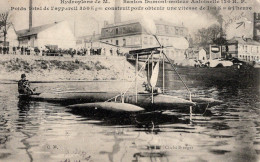 Le Hydroplane De M.Santos Dumont - Constuit Pour Obtenir Une Vitesse De 100km A L.heure  - CPA - ....-1914: Vorläufer