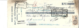 Traite 1935 / 51 EPERNAY /  Champagne GUY DE MONTIGNAC - Bills Of Exchange