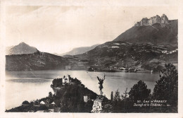 74-DUINGT LE CHATEAU ET LE LAC D ANNECY-N°C-4324-D/0295 - Duingt